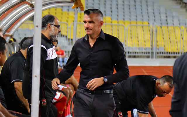 كارتيرون يحقق رقما قياسيا مع الأهلي ويؤكد : قدمنا درسا دفاعيا حصيننا أمام الترجي