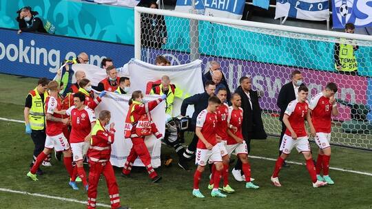 كريستيان إريكسن ..هل كان مشروب الطاقة وراء انهيار لاعب الدنمارك المفاجيء؟(فيديو)